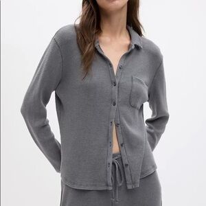 Gapbody Waffle PJ Shirt